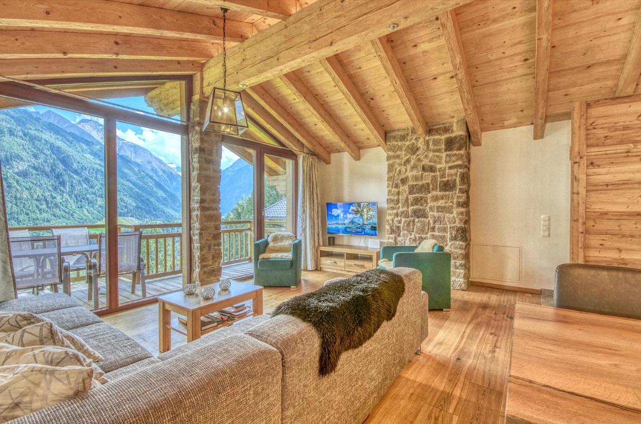 Ski-in / Ski-out Chalet Maiskogel Bergli by Alpen Apartments Kaprun Eksteriør bilde