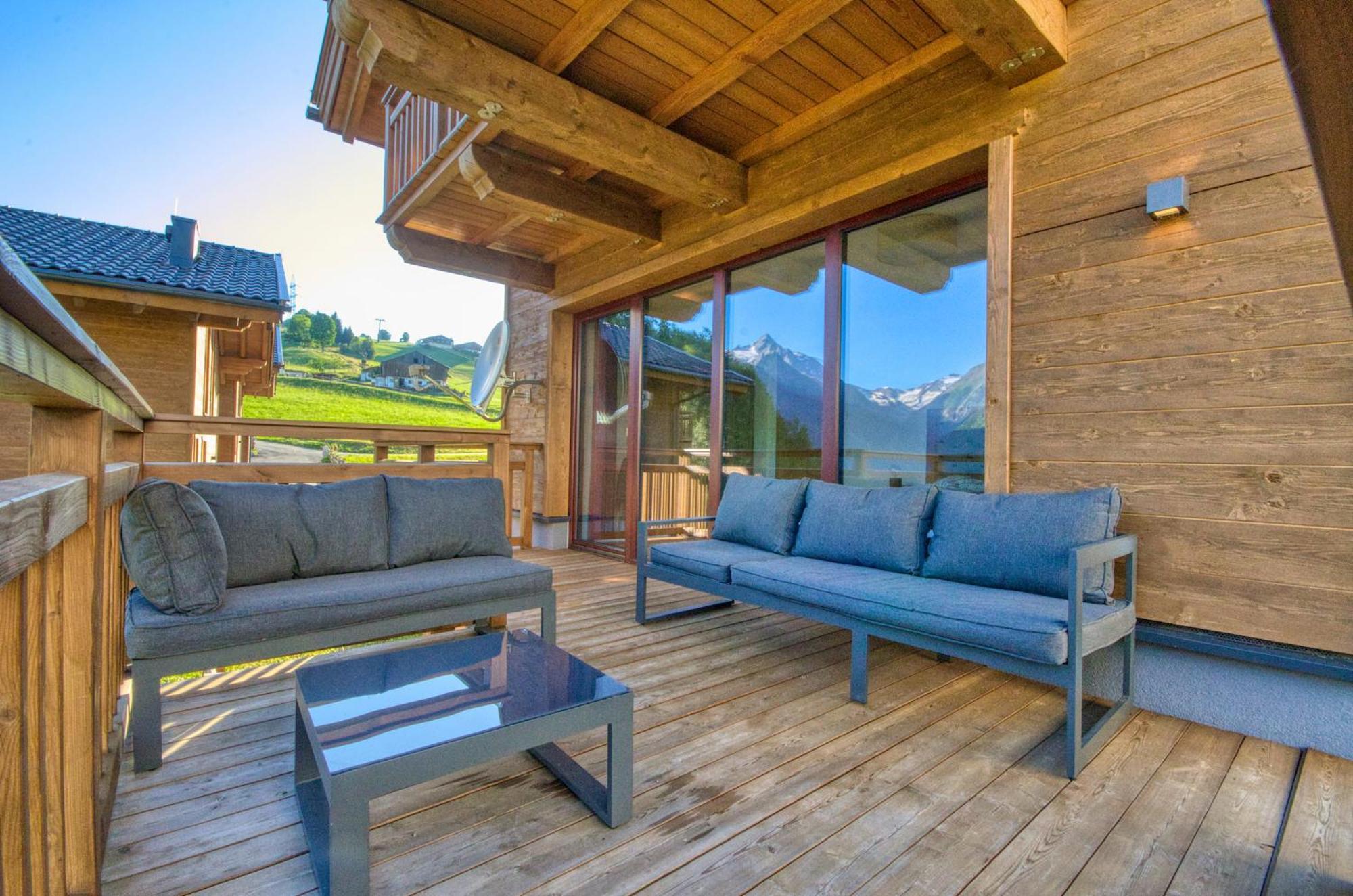 Ski-in / Ski-out Chalet Maiskogel Bergli by Alpen Apartments Kaprun Eksteriør bilde