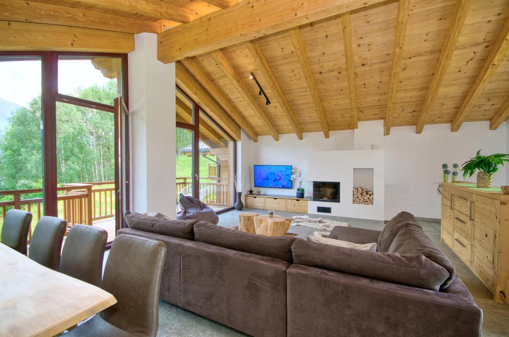 Ski-in / Ski-out Chalet Maiskogel Bergli by Alpen Apartments Kaprun Eksteriør bilde