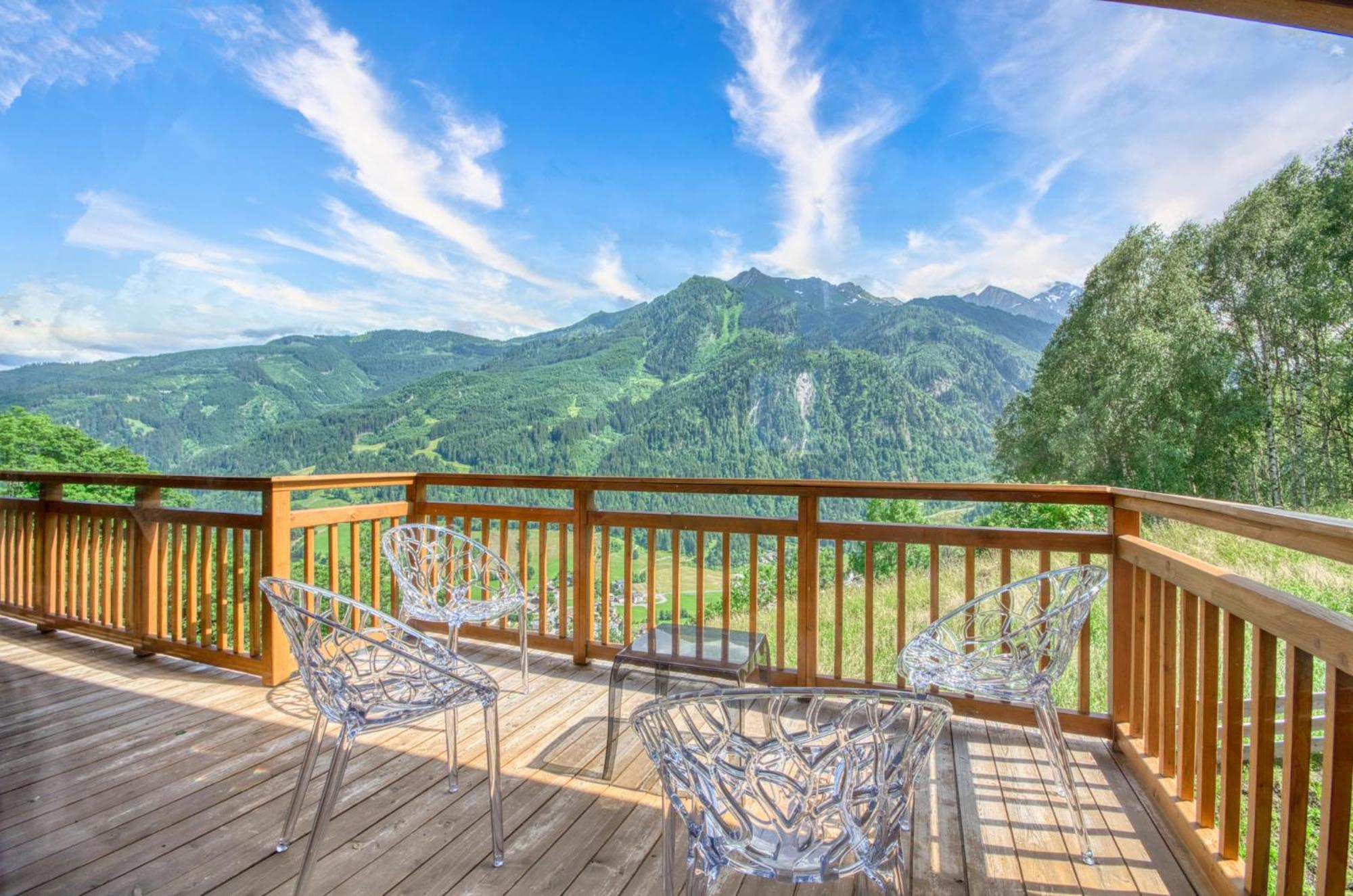 Ski-in / Ski-out Chalet Maiskogel Bergli by Alpen Apartments Kaprun Eksteriør bilde